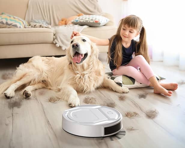 The Lefant M210 uses 2200Pa suction and smart sensor tech to clean hard floors and carpets with ease