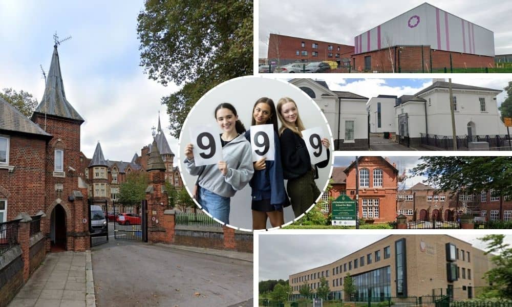 As pupils start to prepare for a new school year, these are England's top performing secondary schools
