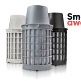 Smell Away’s new HEPA filter removes 99.97% of airborne particles 