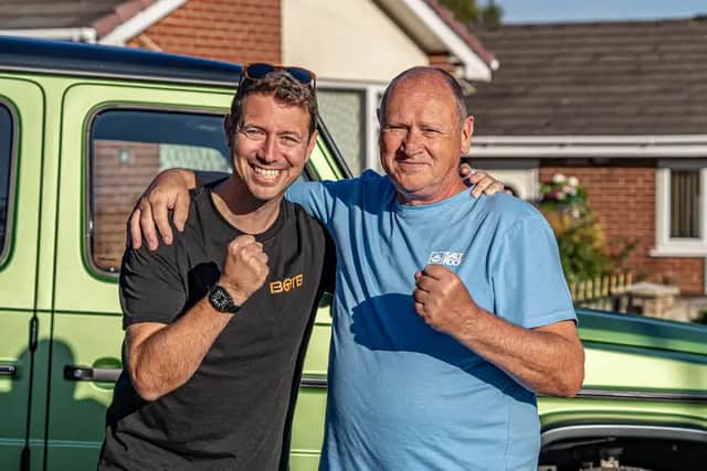 The former HGV driver had had a challenging year
