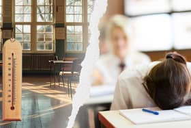Temperatures reached a high of over 36C in one Liverpool classroom