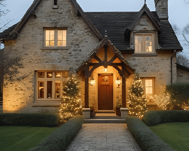 A classic Cotswolds cottage lit up for Christmas – the perfect festive escape
