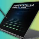 The Samsung Galaxy Book5 Pro 360 includes a vivid 16-inch touchscreen and S Pen support