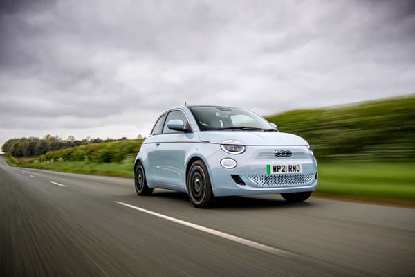 The 500e is bigger than its petrol predecessor - not by much, but it does make a difference