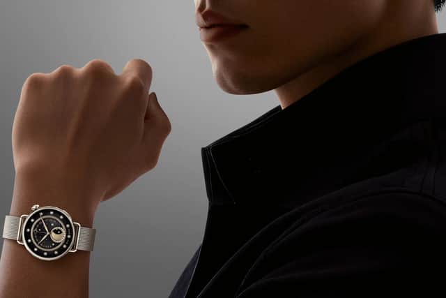 The Sunset Gold version is the priciest, but prettiest option - but its Milanese strap isn't the best for workouts