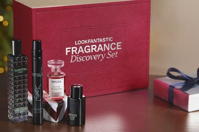 Lookfantastic festive fragrance discovery set for him