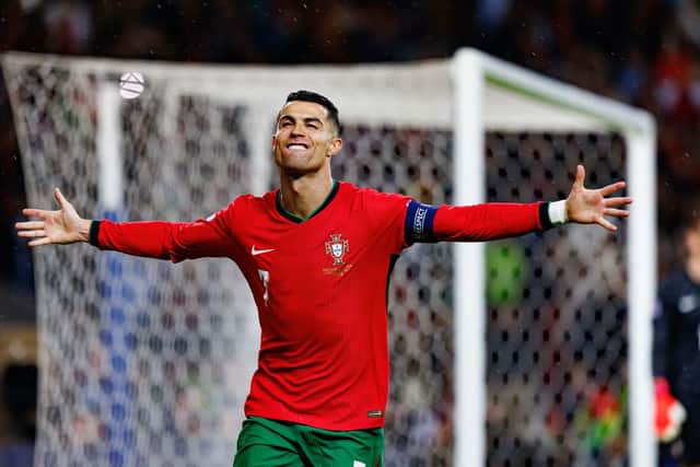 Former Manchester United winger Cristiano Ronaldo made the sports list