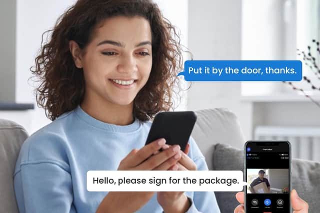There's no smart home integration, but you do get things like AI motion detection and two-way communication