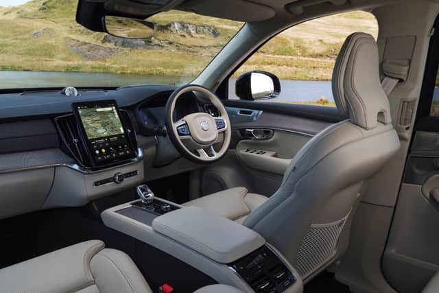 The interior is a lovely place to sit, and it's getting more minimalist with every update