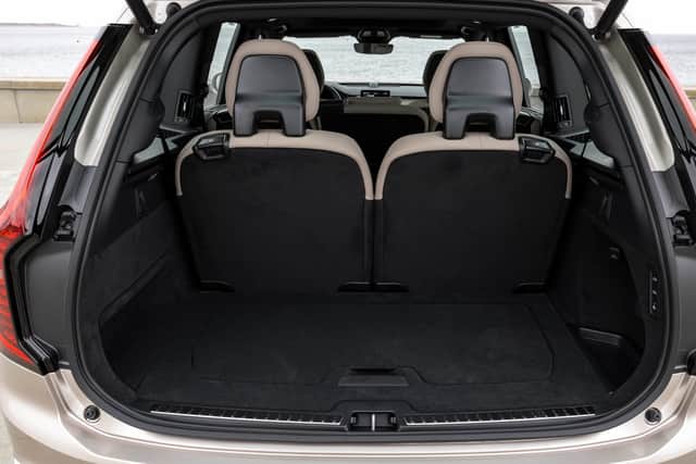 The boot is vast, even in the plug-in hybrid version