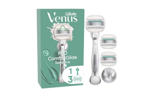 Gillette Venus Starter Kit, Pro ComfortGlide Sensitive 5 Blade