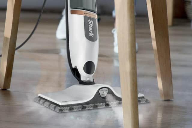 Steam Blaster technology targets stubborn dirt in hard-to-reach areas like under tables and chairs