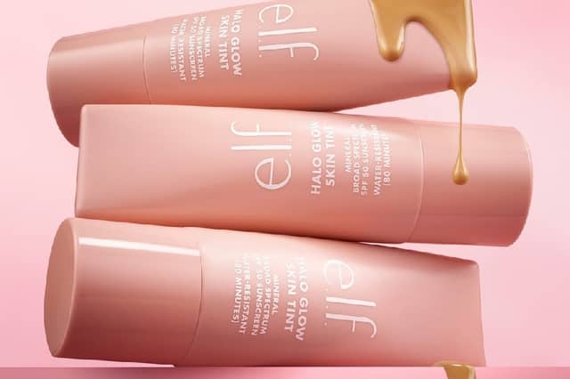 This e.l.f. Cosmetics SPF 50 skin tint is a sun day and holiday essential - and it's on sale so it's even better value for money.