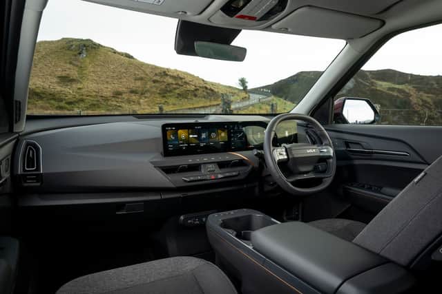 The EV5's interior is extremely easy to live with - if a little bland