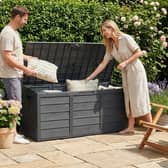 Just £34.99 gets you this huge storage box - perfect for decluttering a garden
