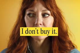 Diane Morgan features in London Underground adverts