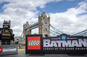 The installations brought a slice of Gotham City to central London.