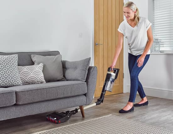 The Shark Stratos cordless vacuum is designed to tackle pet hair and everyday mess with less effort
