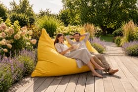 The Big Sister XL beanbag brings informal, colourful seating to patios, lawns and relaxed garden corners