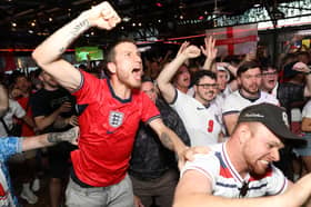 36 per cent of those living in London said they would cry if their country got knocked out