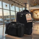 The two-piece luggage set from 5 Cities includes a Ryanair-compatible underseat holdall alongside a larger hard-shell suitcase for longer trips