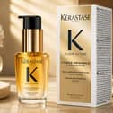 Kérastase Elixir Ultime Hair Oil is designed to smooth frizz, boost shine and help reduce the appearance of split ends.