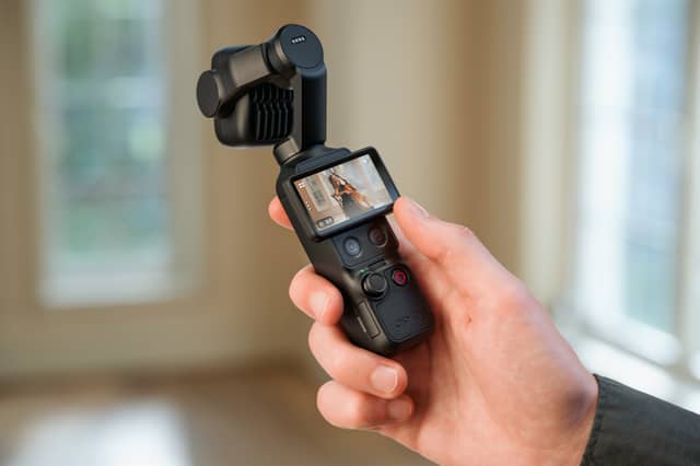The Osmo Pocket 4P is built upon DJI's background in professional cinematography