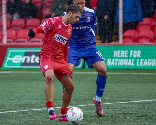 Marshall Francis scored Hemel's only goal of the game