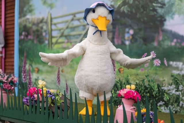 Jemima Puddleduck will be appearing at Jemima’s Jamboree