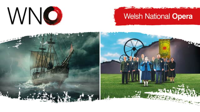 Welsh National Opera, Flying Dutchman & Blaze of Glory!