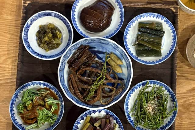 The region's food is so distinctive because of the snow