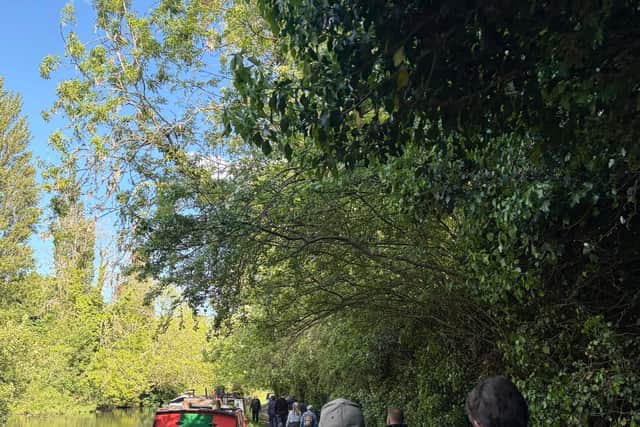 David Taylor MP joins residents, local leaders and mental health charities on a 4.5km "Walk & Talk" across the Box Moor Trust Moors to break the stigma surrounding mental health.