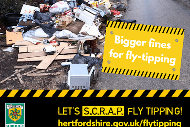 Bigger fines to crack down on fly tipping!