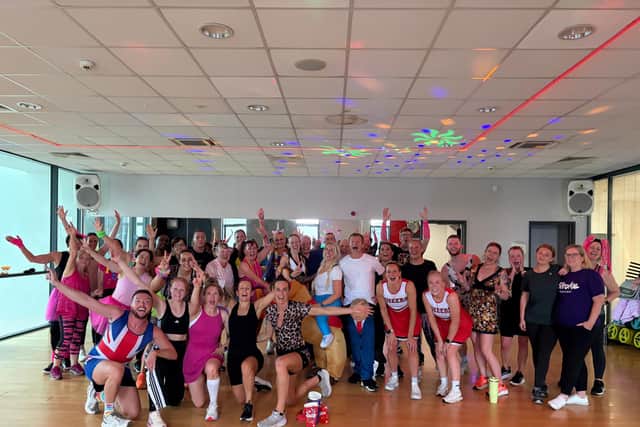 Hemel Hempstead Leisure Centre hosted an 'Attackathon' with an 'anything but gym wear' dress code