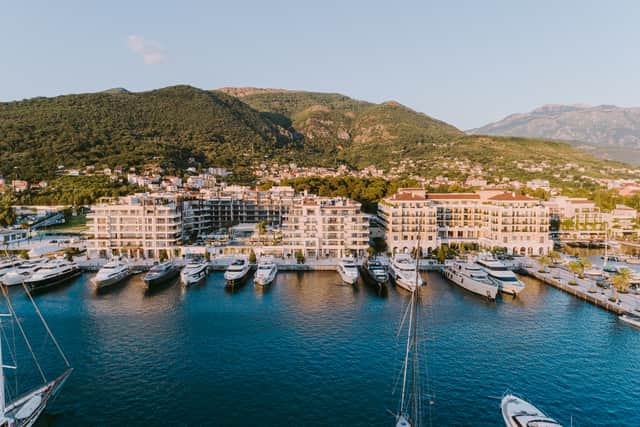 The stunning Porto Montenegro