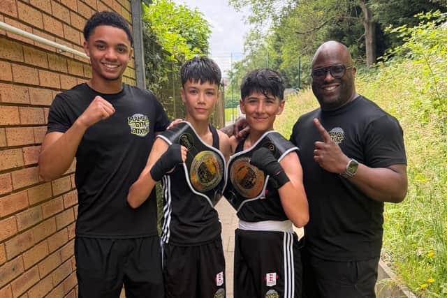 Rudi Davidson, Kai Paice, Samir Omid and David Davison (from left to right)