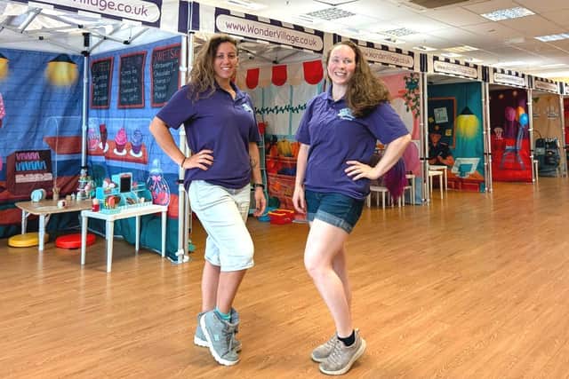 Wonder Village Founders Hannah and Charlotte