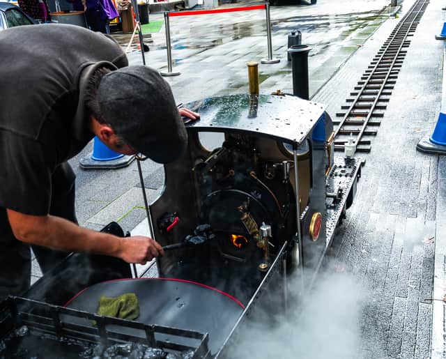 Steam Train at Hullabaloo