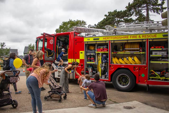 Visitors at the open day