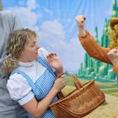Rehearsal image from The Wonderful Wizard of Oz by DOT Productions