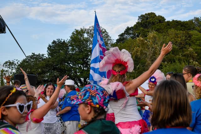 Girls dancing at Hautbois Fest 2026