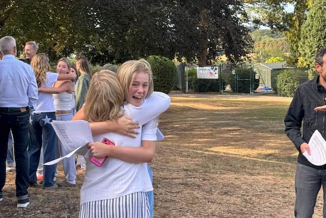 Tears of joy for students at Abbot's Hill School