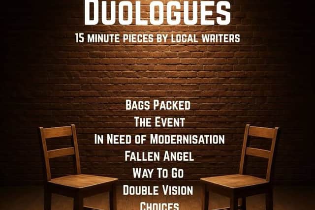 Duologues is coming to The Boxmoor Playhouse in October