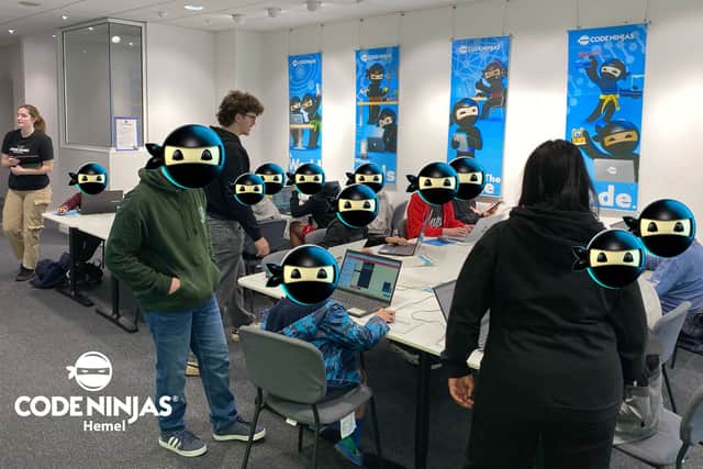 Building Video Games at Code Ninjas Hemel