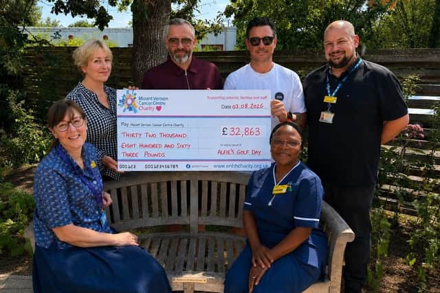 Alfie’s Golf Day raises £32,863 for Mount Vernon Cancer Centre