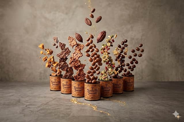 Sinfully sweets opening snacking collection avalaible to order joe through the website