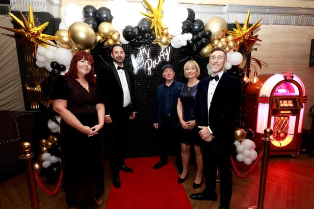 The night was held at the Bloomsbury Ballroom in London.