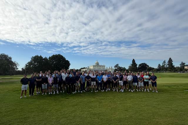 Pexhurst hosted clients at the historic Stoke Park for its seventh annual charity golf day