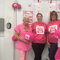 Hemel hospital turns pink to raise £1,000 for charity
