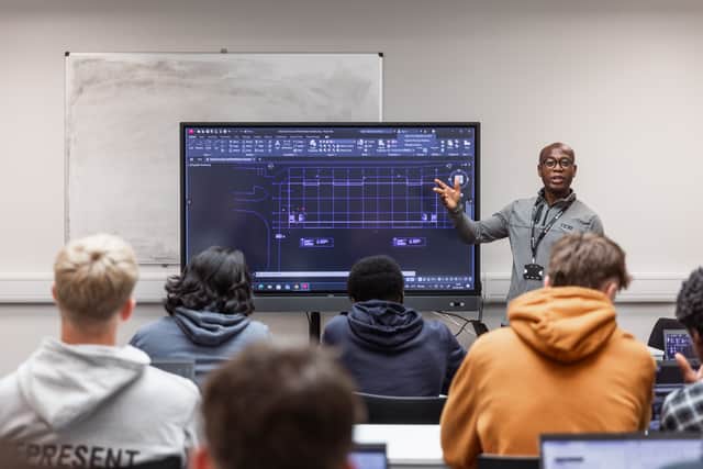 Courses at West Herts College reflect industry requirements